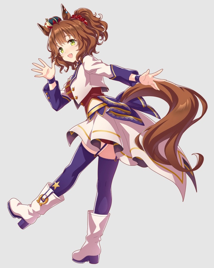 ウマ娘 プリティーダービー アストンマーチャン ウィッグ (with Ears