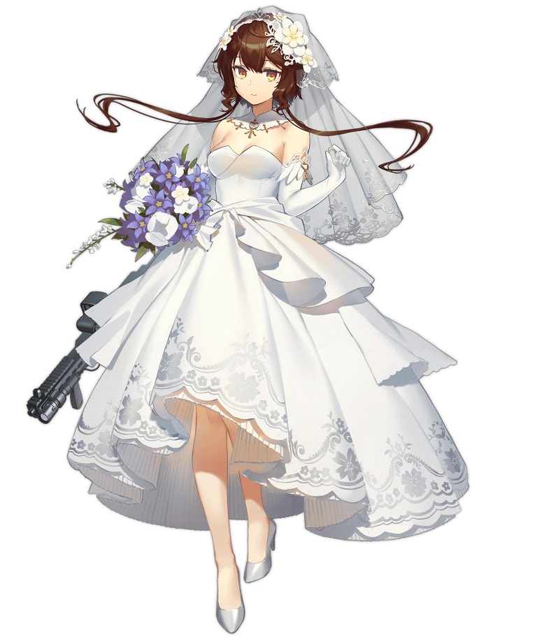 cute anime wedding dress Cute girl in wedding Dress by Fffv7787 on DeviantArt
