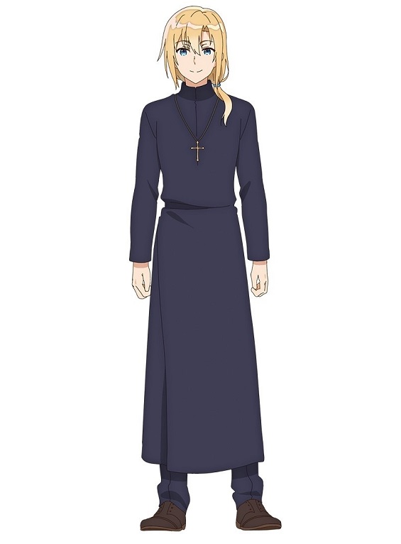 白聖女と黒牧師 牧師 ローレンス アベル コスプレ 衣装