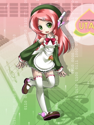 UTAU 桃音 モモ ぬいぐるみ - PlushtoyKingdom.com