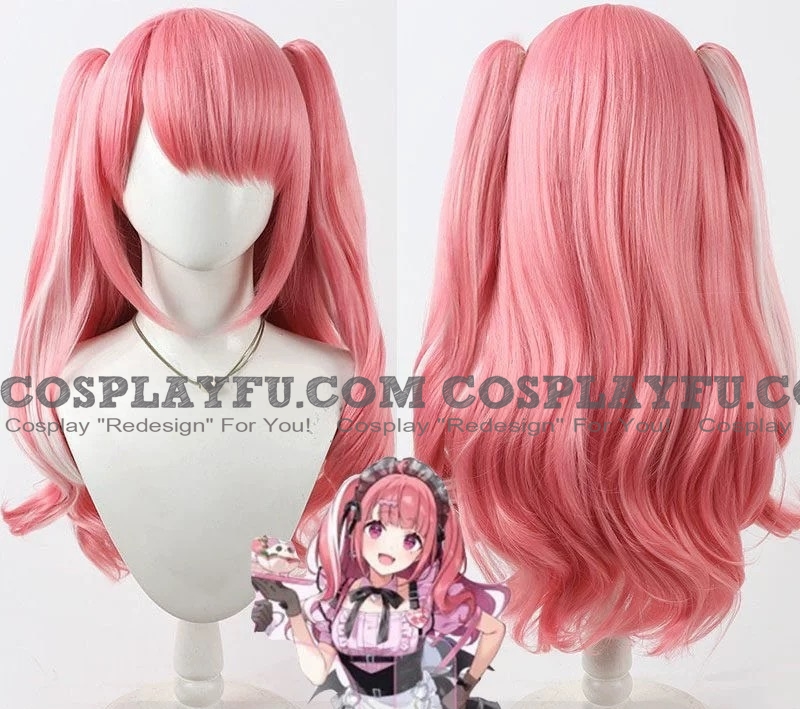 バーチャルユーチューバー 笹木咲 ウィッグ (Maid) - CosplayFU.jp