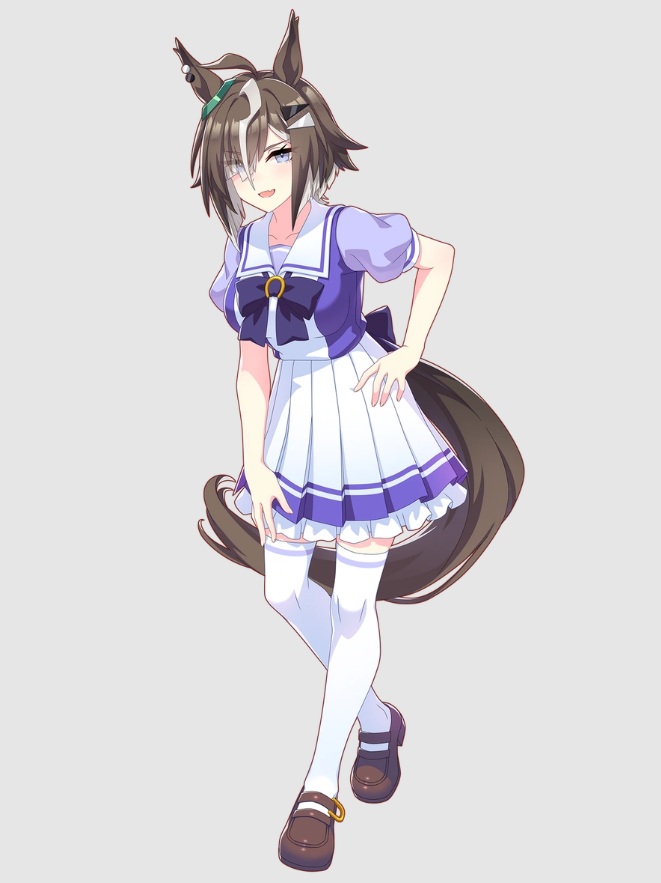 ウマ娘 プリティーダービー ルーラーシップ コスプレ (with Ears and