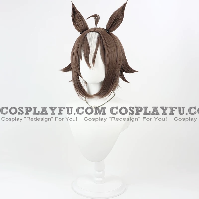 ウマ娘 プリティーダービー ルーラーシップ ウィッグ (with Ears