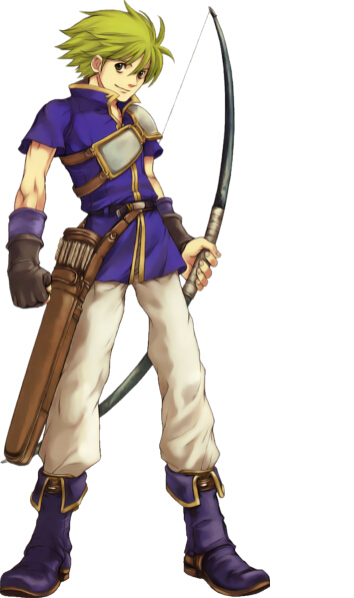 Fire Emblem: Fūin no Tsurugi Wolt Traje