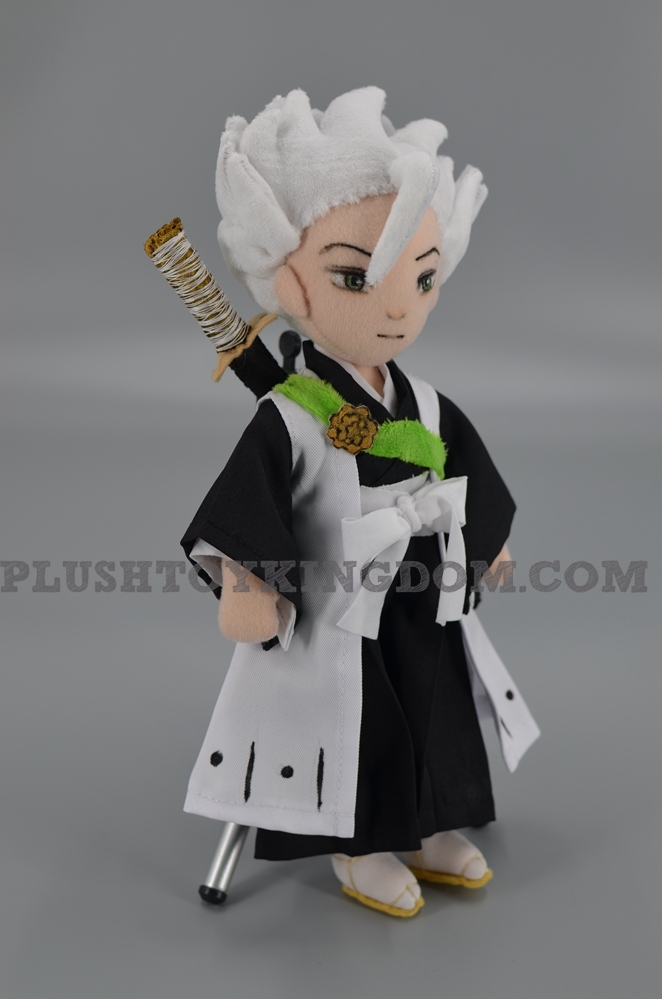 日番谷冬獅郎 にとたん ボールチェーン付 ぬいぐるみ BLEACH ブリーチ ブリーチ 日番谷 冬獅郎 ぬいぐるみ - PlushtoyKingdom.com