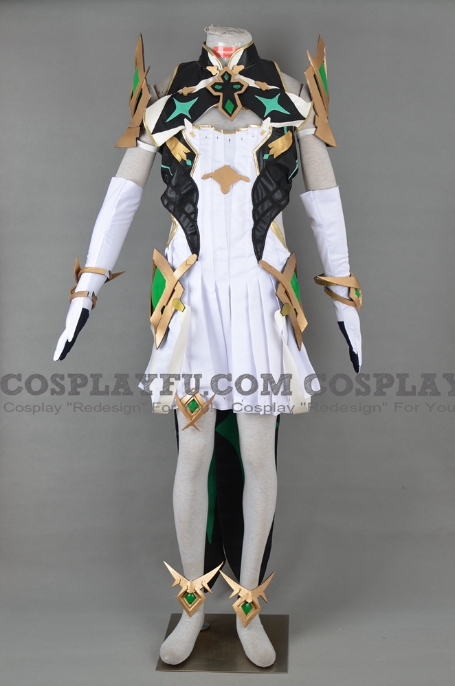Custom Mythra (Hikari) Cosplay Costume from Xenoblade Chronicles 2