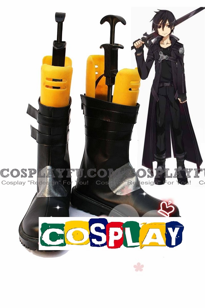 Sword Art Online Kazuto Kirigaya chaussures (1238)