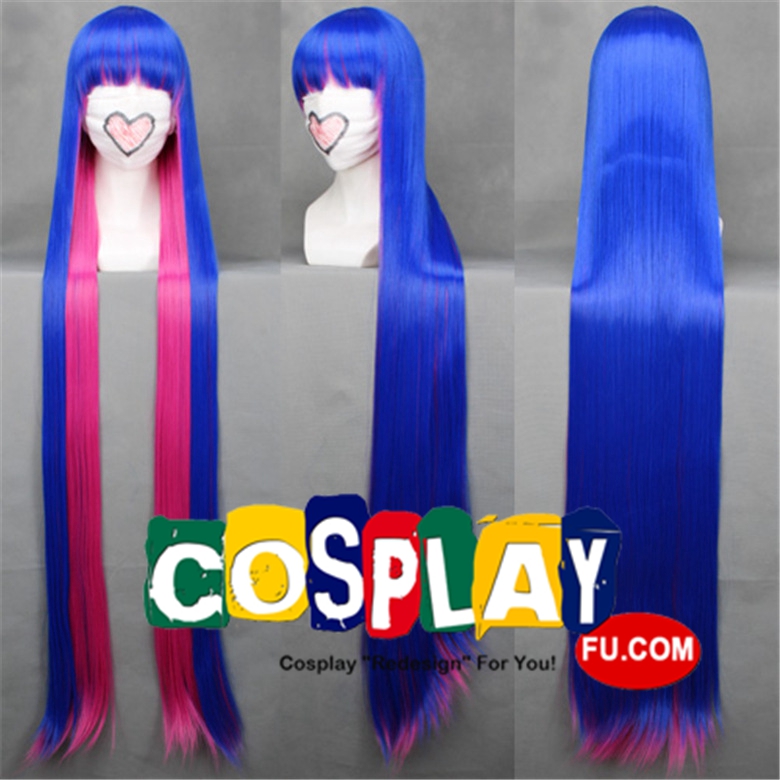 pink wig 120cm
