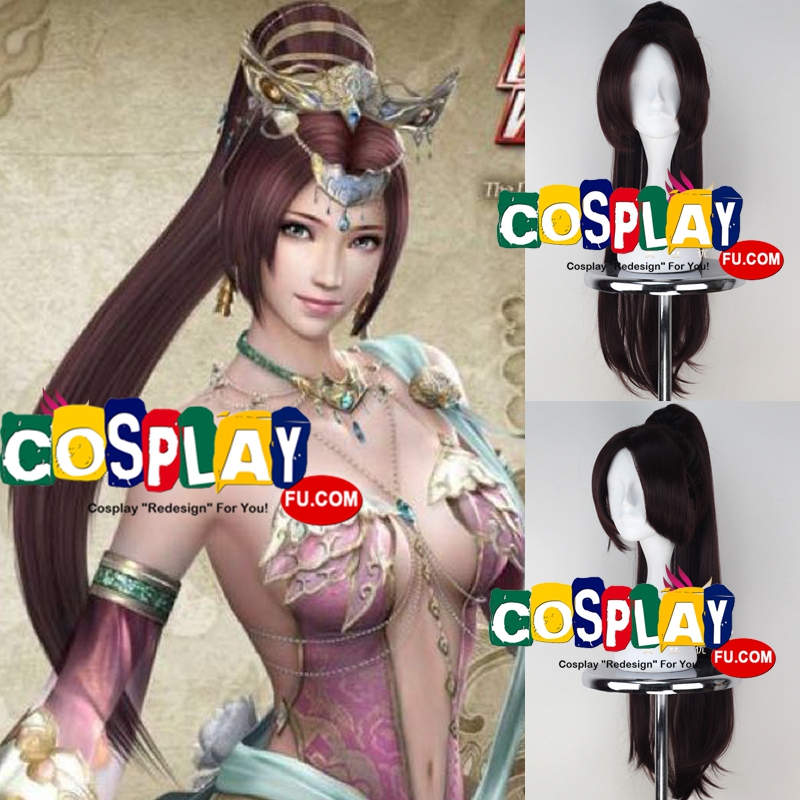 80 cm Largo Pony Tail Café Peluca (8363)