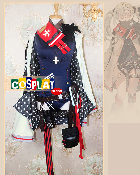 Girls' Frontline HK21 Costume (6696) Girls' Frontline HK21 Costume (6696)