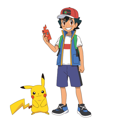 Ash Cosplay Costume (2019) from Pokemon Ash Cosplay Costume (2019) from Pokemon