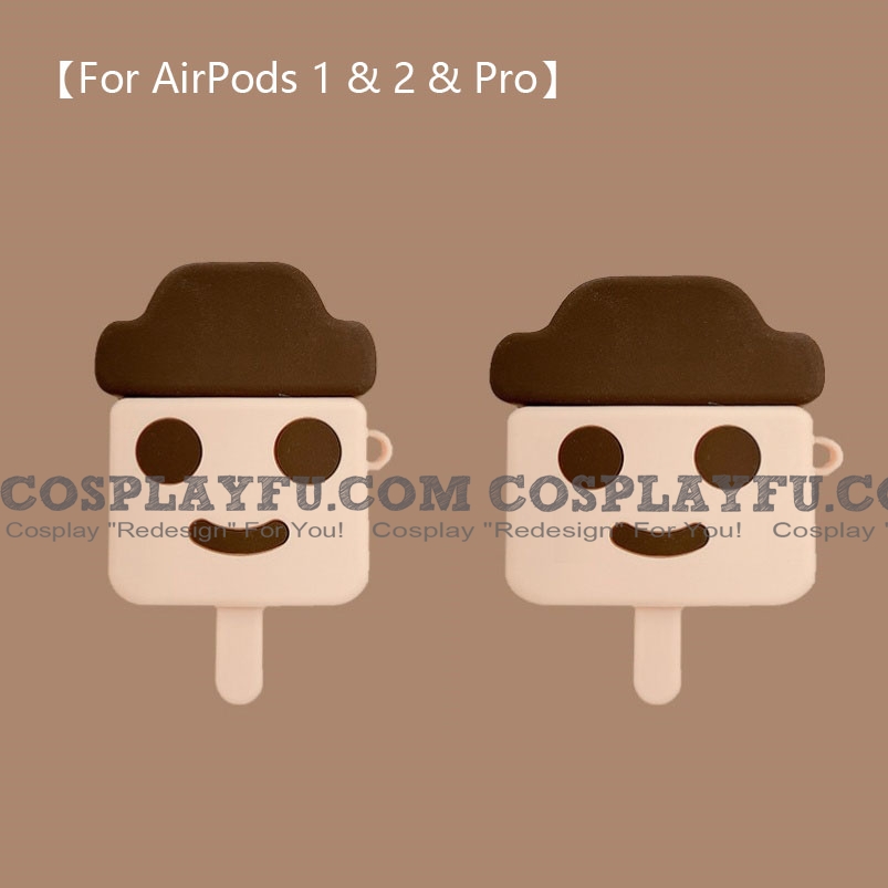 Chocolate Ice Pop Popsicle Silicone Case For Apple Airpods 1 2 Pro Cosplayfu Com