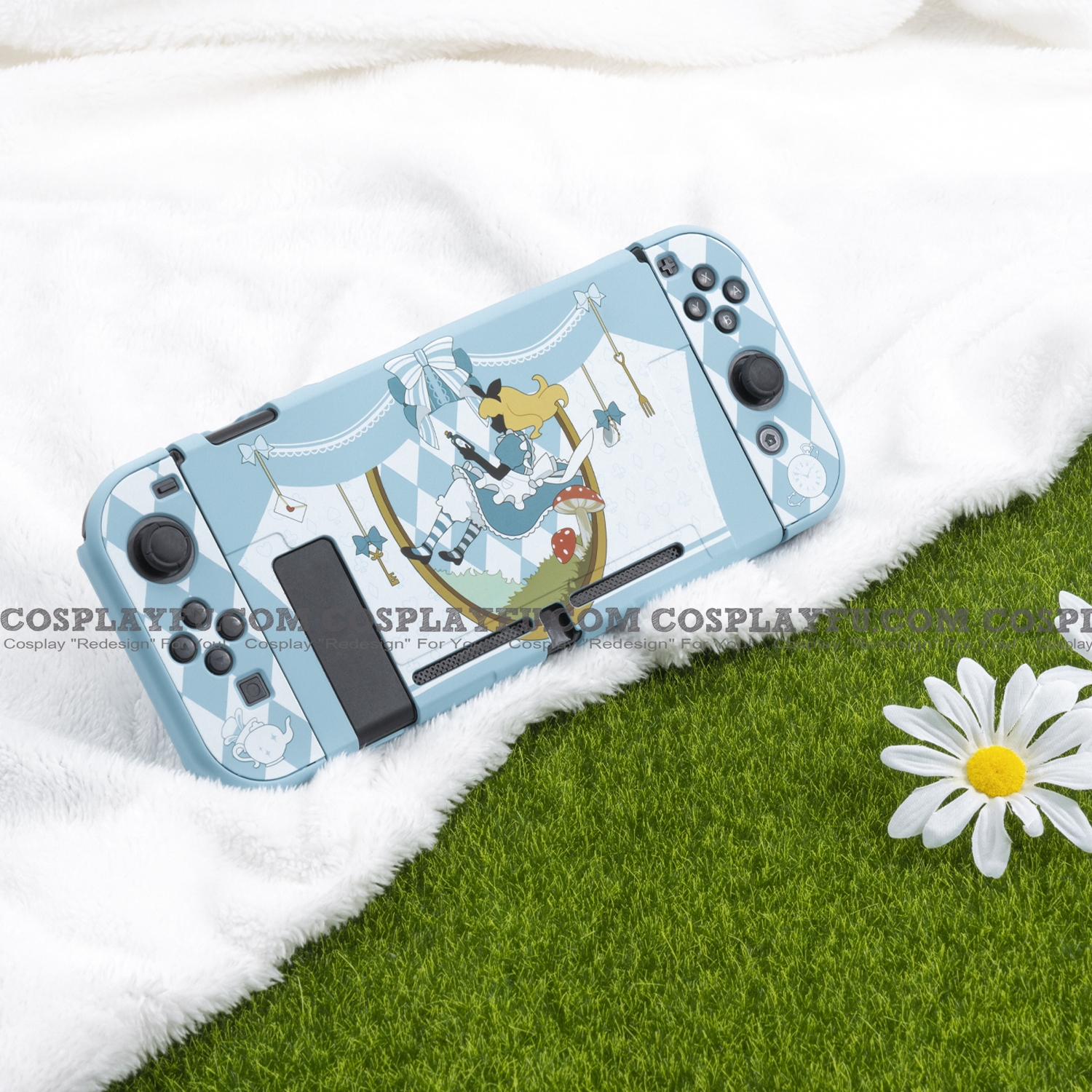 Blue Alice Girl Nintendo Switch Protection Cover - TPU (80923