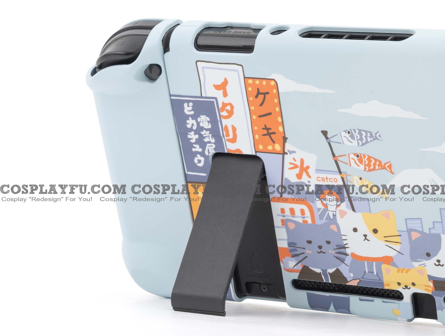 Nintendo Switch Protection Cover - Osaka Cats Theme
