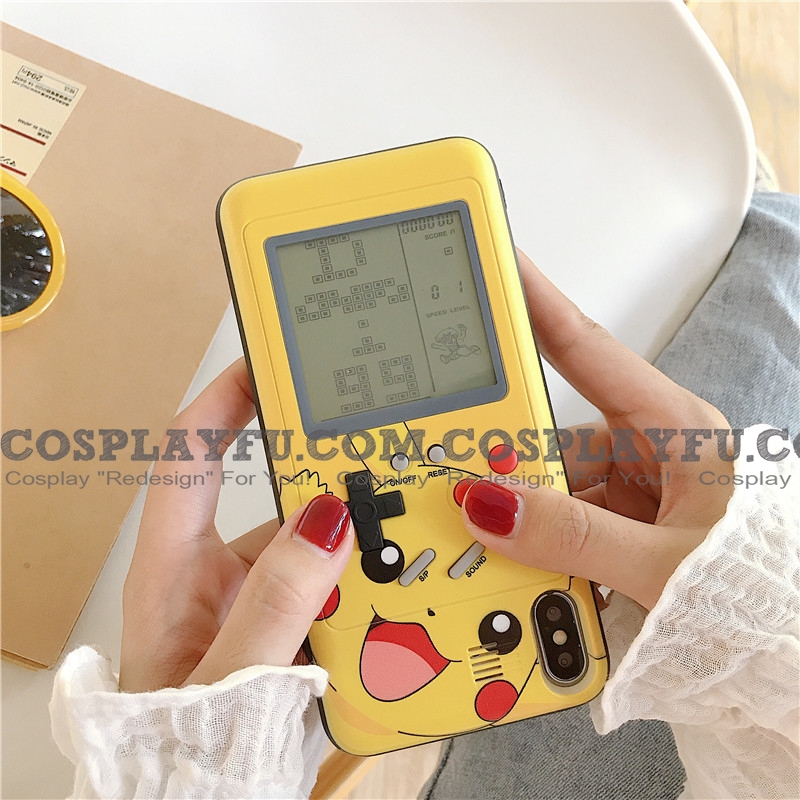 Handmade イエロー Big 小さい ポケモン Pikachu Gamers 電話番号 Case For Iphone 678 S Plus X Xs Xr Xsmax 11 12 13 Mini Pro Max コスプレ Cosplayfu Jp