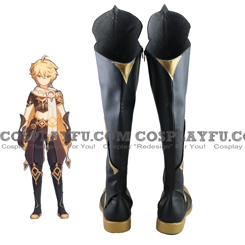 85445-Traveler-Shoes-2nd-Black-Gold-from-Genshin-Impact-1-3.jpg