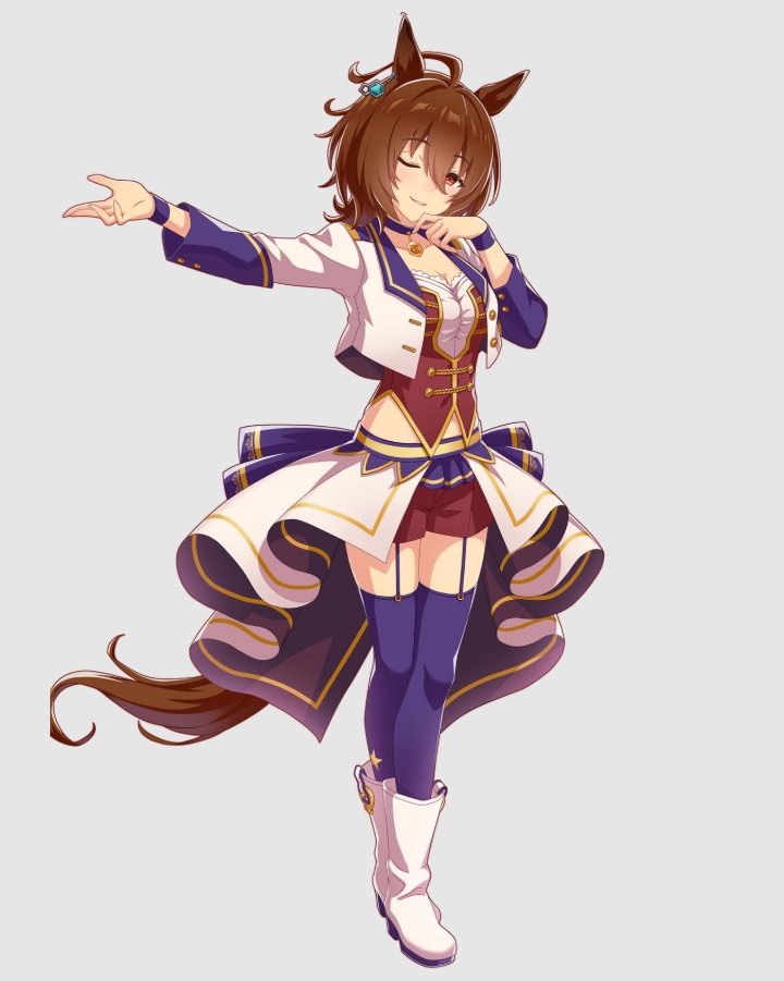 ウマ娘 プリティーダービー アグネスタキオン ウィッグ (Short Brown
