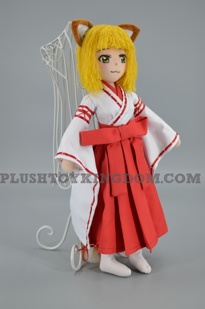 世話やきキツネの仙狐さん 仙狐 ぬいぐるみ - PlushtoyKingdom.com