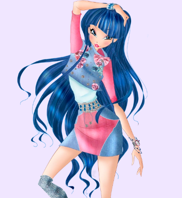 Custom Musa Cosplay Costume (Art Girl) from Winx Club - CosplayFU.com