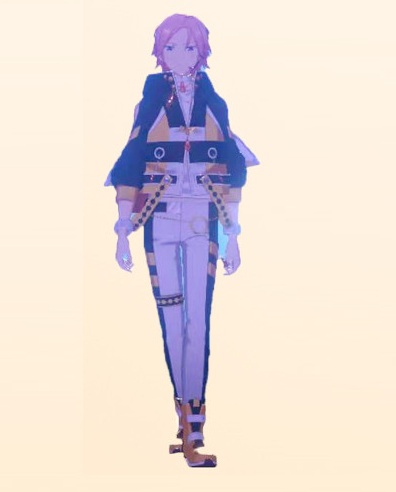 Kohaku Oukawa Shoes (Yellow Black, 2nd) from Ensemble Stars