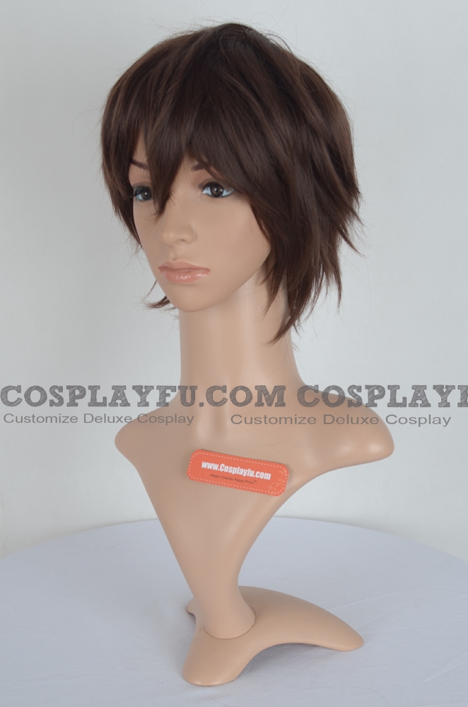 Brown Wig Short Spike Antonio Cosplayfu Com