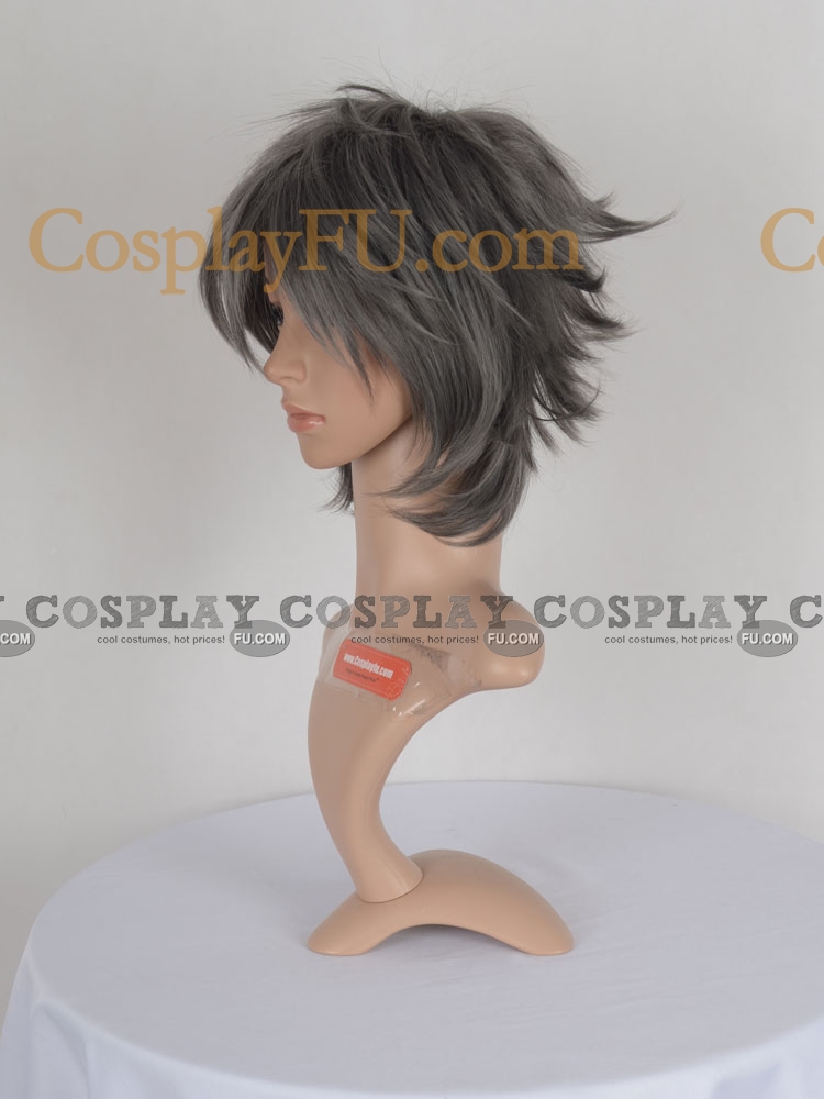 Grey Wig Short Spike Bh Cf31 Cosplayfu Com