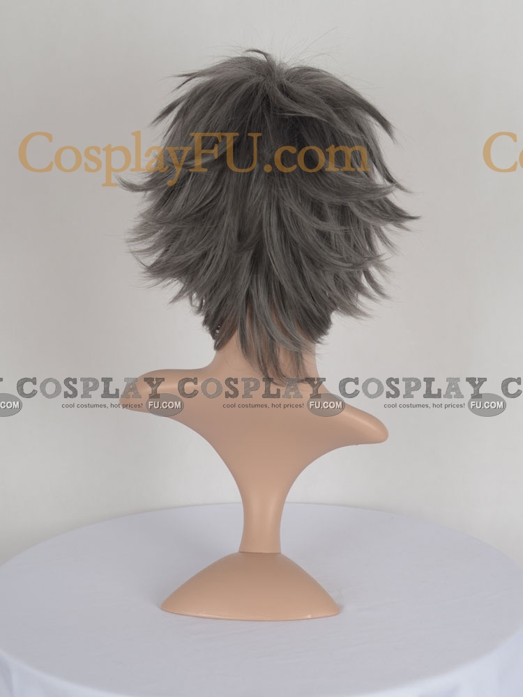 Grey Wig Short Spike Bh Cf31 Cosplayfu Com