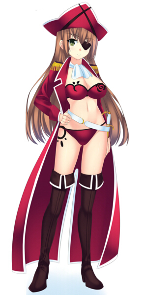 Amagi Brilliant Park Isuzu Sento Costume (Pirates)