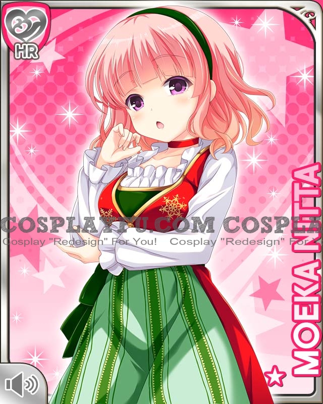 Girlfriend Kari Moeka Nitta Costume (Christmas)