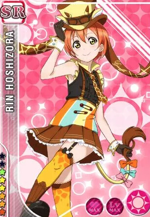 Love Live Rin Hoshizora Costume (Animal Part 2, Idolized)
