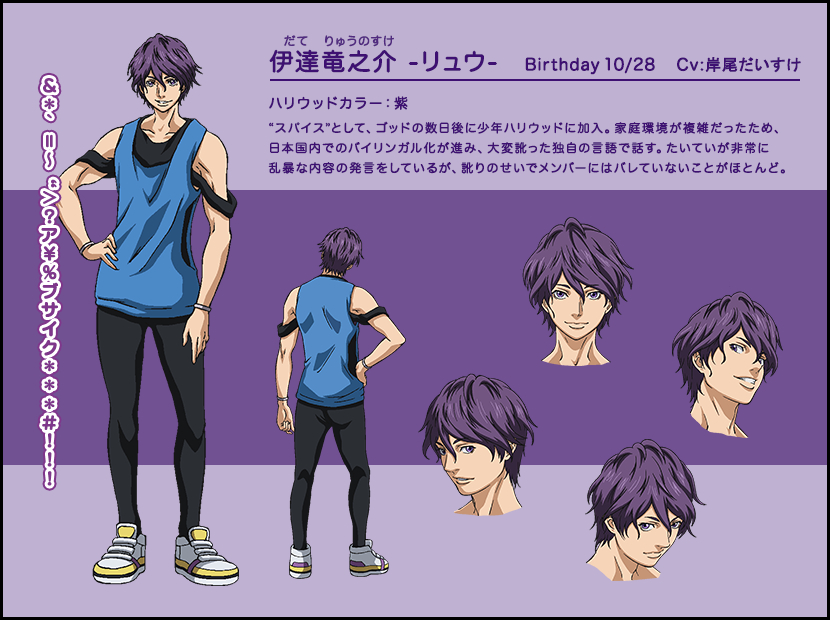 Shounen Hollywood Ryuunosuke Date Costume