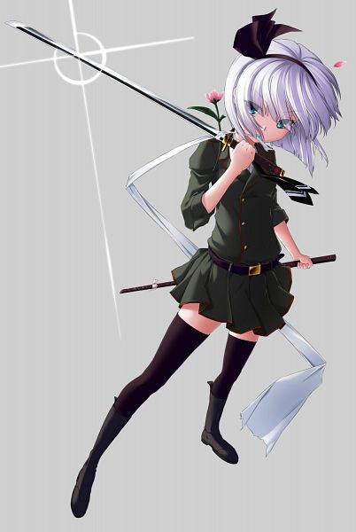 Touhou Project Youmu Konpaku Kostüme