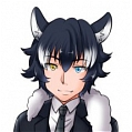 けものフレンズ タイリクオオカミ コスチューム (男性)