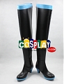 コスプレ ロング ブラック ブルー Boots コスプレ (57565)
