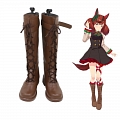 Uma Musume Pretty Derby Nice Nature (Uma Musume Pretty Derby) Scarpe (2nd, Brown Boots)