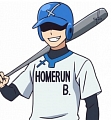 The Vampire Dies in No Time Home Run Battler Costume