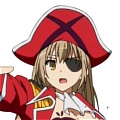 Amagi Brilliant Park Isuzu Sento Kostüme (Pirates)