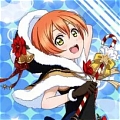 Love Live Rin Hoshizora Traje (Christmas, Idolized)