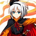 Touhou Project Youmu Konpaku Kostüme (Orange)