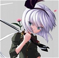 Touhou Project Youmu Konpaku Kostüme